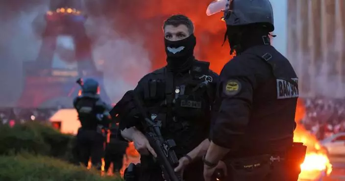 Paris police detain 45 after violence erupts during celebrations of PSG’s Champions League title
