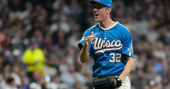 Brewers’ Misiorowski sets standard for velocity by a starter as he reaches 103 mph on 10 pitches