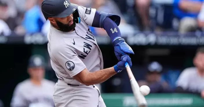 Yankees hit 6 homers, every starter has at least 2 hits for first time amid a 15-1 romp over Royals