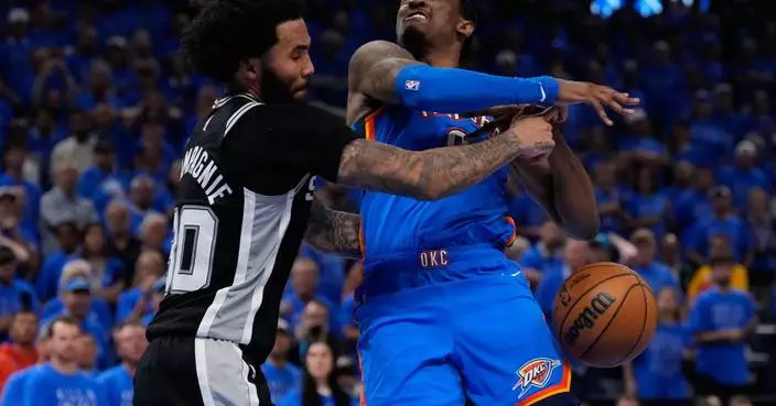 Thunder to be shorthanded again for Game 7 against Spurs in West finals