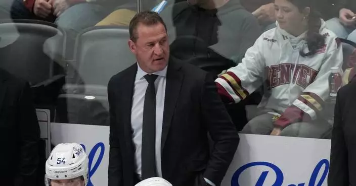 Vancouver Canucks fire coach Adam Foote after finishing last in the NHL in his one season in charge