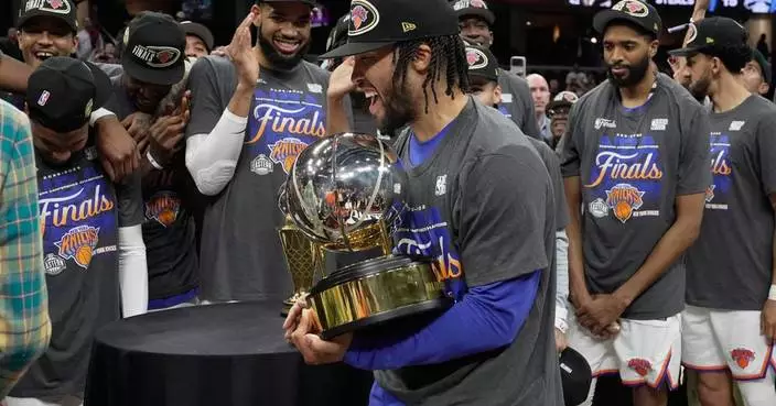 Jalen Brunson leads Knicks to NBA Finals, wins Larry Bird Trophy as Eastern Conference finals MVP