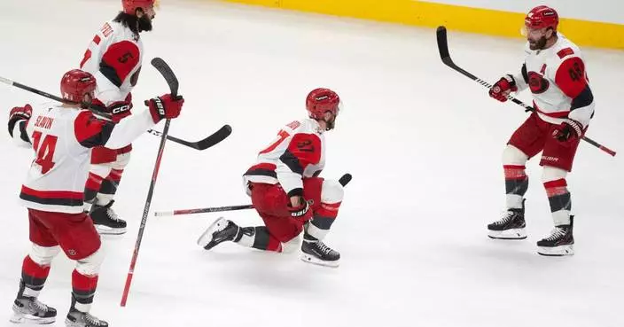 Svechnikov scores in OT as Hurricanes beat Canadiens 3-2 in Game 3 of East final