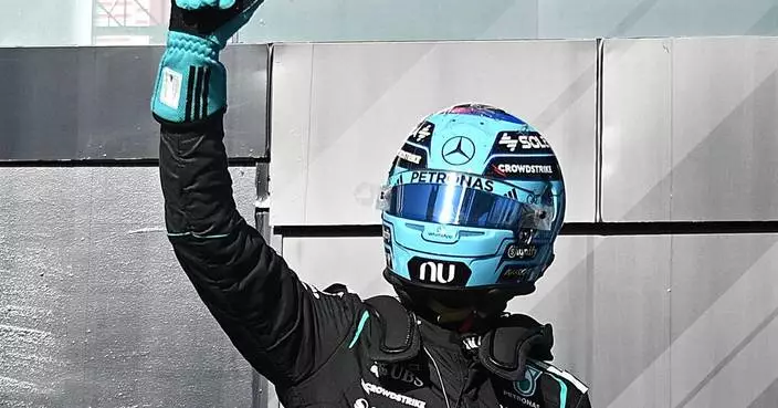Mercedes’ George Russell takes pole for F1 sprint race at Canadian Grand Prix