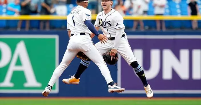 Hunter Feduccia hits 1st MLB home run and Rays sweep Orioles with a 5-3 win