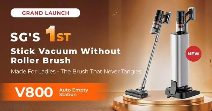 Uwant Launches the V800 in Singapore: The “Brush That Never Tangles” Vacuum Designed for the Modern Singaporean Woman