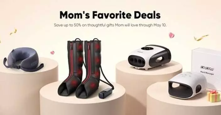 Hand Numbness and Pain Become New Concern for Modern Mothers; CINCOM Hand Massager Emerges as Mother’s Day Gift Favorite