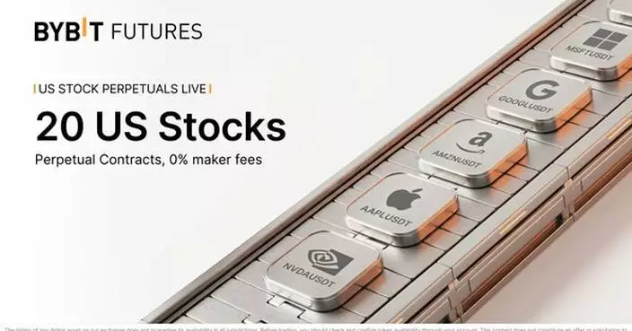 Bybit Introduces 24/7 TradFi Perpetual Contracts Trading for Dozens of US Stocks and Global ETFs