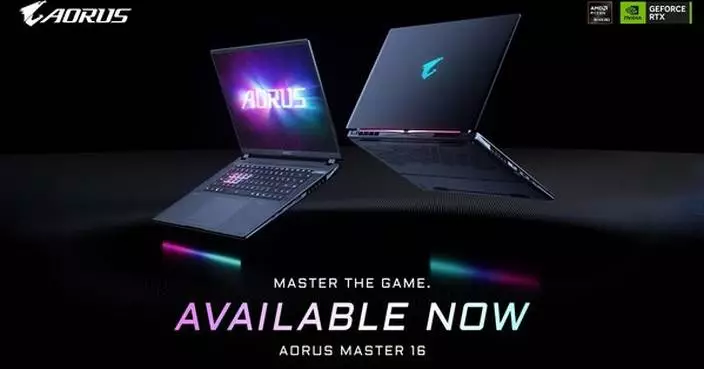 GIGABYTE Announces AORUS MASTER 16 Now Available, Built for AI-Powered Performance and Immersive Play