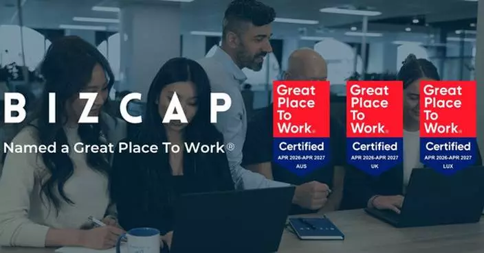 Bizcap achieves Great Place To Work® certification in Australia, Luxembourg, UK