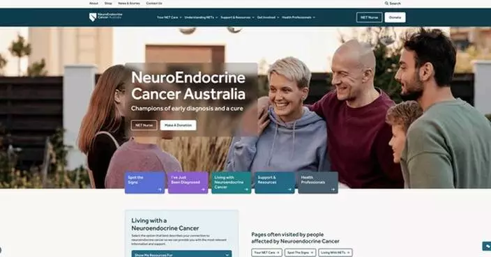 NeuroEndocrine Cancer Australia unveils new website and digital lifeline
