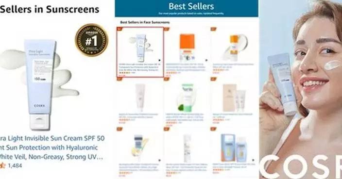 COSRX Ultra-Light Invisible Sunscreen SPF50 PA++++, Hits Amazon Germany No.1 After Amazon UK Success, Strengthens Thailand Leadership