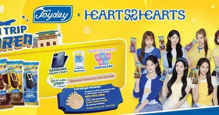 Yili’s Joyday Names K-pop Group Hearts2Hearts as Brand Ambassador in Indonesia