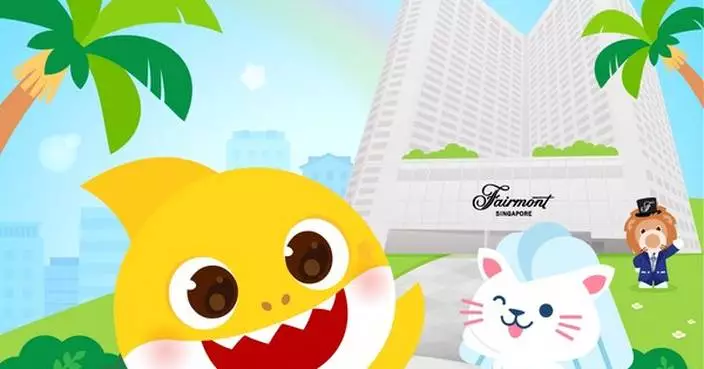 Baby Shark Splashes into Fairmont Singapore with an Immersive Family Stay Experience