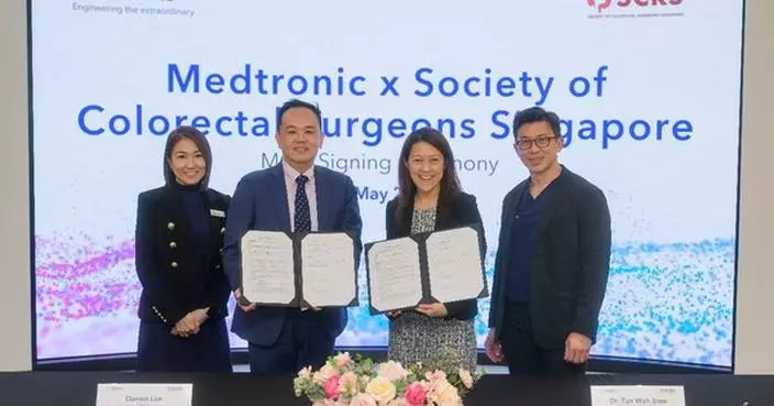Medtronic Singapore partners with Society of Colorectal Surgeons to strengthen surgical training