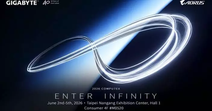 GIGABYTE Brings ENTER INFINITY to COMPUTEX 2026, Previewing Its AI Ecosystem and Immersive Computing Experiences