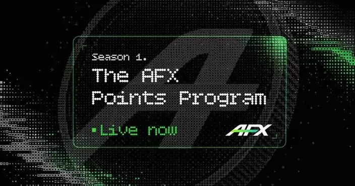 AFX Launches Mainnet Points Program to Reward Real Traders, Liquidity Providers, and Communities