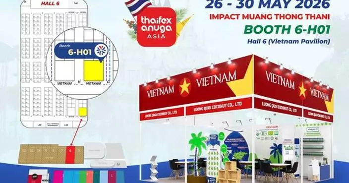 Luong Quoi Coconut Unveils Sustainable Plant-Based Innovation at THAIFEX Anuga Asia 2026