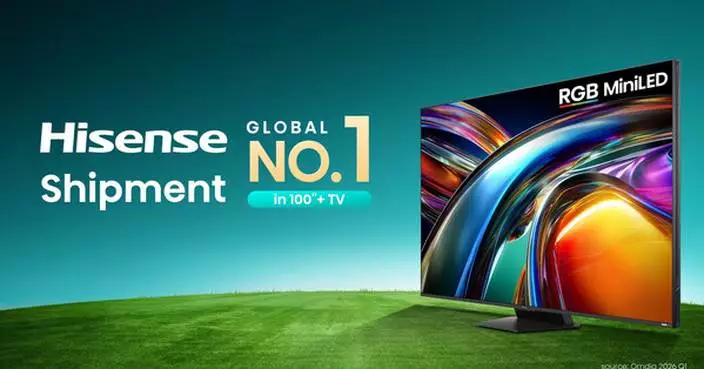 Omdia Q1 2026: Hisense Strengthens Global Leadership in 100-inch+ TVs