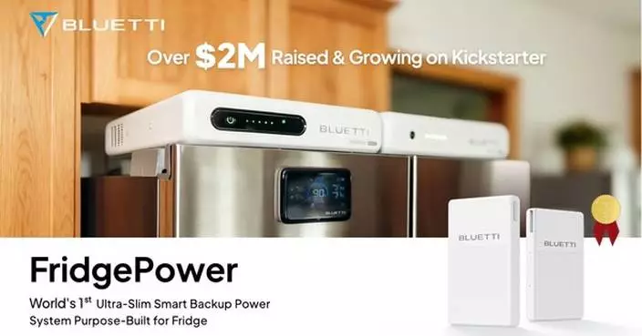 BLUETTI FridgePower Hits $2M Milestone and Global Award Ahead of Retail Launch