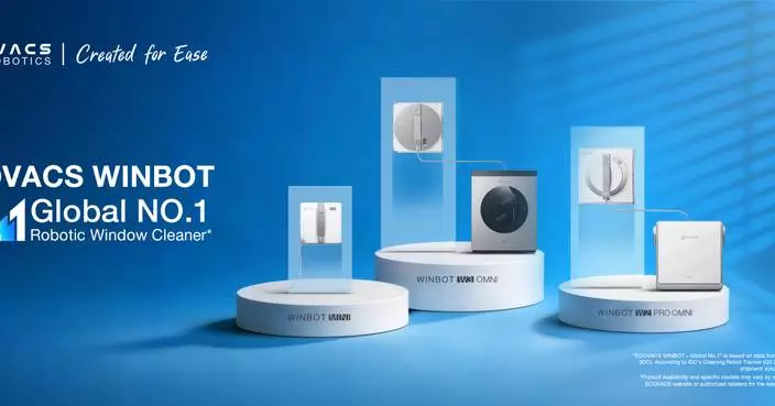 The World’s #1 Bestselling Robotic Window Cleaner: ECOVACS WINBOT Restores Crystal-Clear Views with Ease