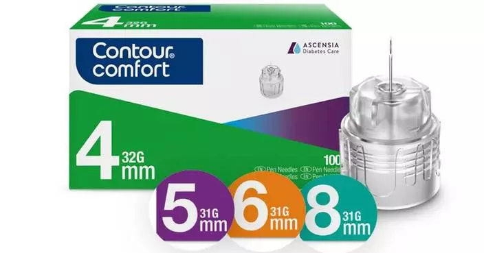 Ascensia Diabetes Care Expands CONTOUR® Portfolio with CONTOUR®COMFORT Pen Needles to Bring Greater Stability and Control to the Everyday Injection Experience