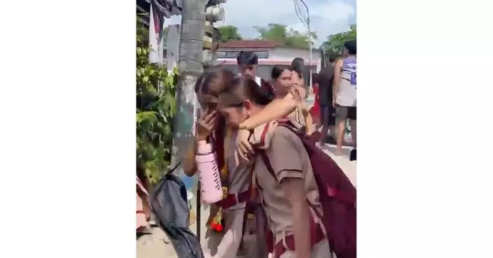 2 young suspects in custody after shooting at high school in Philippines kills 3