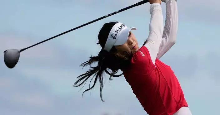 Ina Yoon opens the Women's PGA Championship at Hazeltine with a record-tying 63