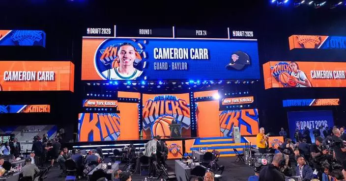 NBA draft resumes Wednesday night in New York, where some second-round picks are revered