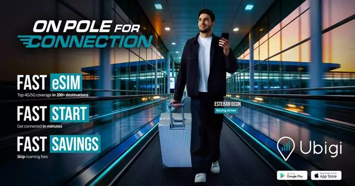 Esteban Ocon Named Global Ambassador for Ubigi Travel eSIM Service