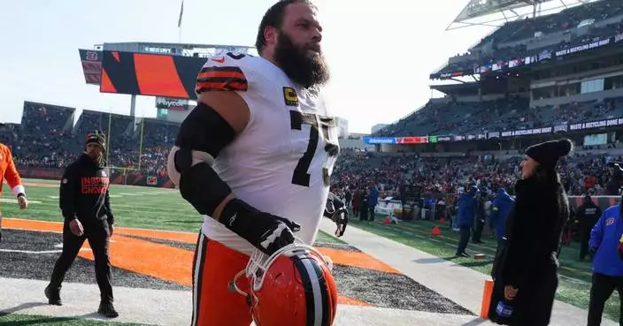 Joel Bitonio announces retirement after 12 seasons, all with the Cleveland Browns
