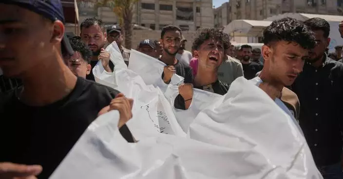 Israeli strike targeting a militant kills 3, including a child, in Gaza