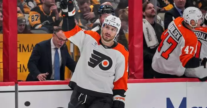 Panthers acquire gritty winger Garnet Hathaway in a trade with the Flyers
