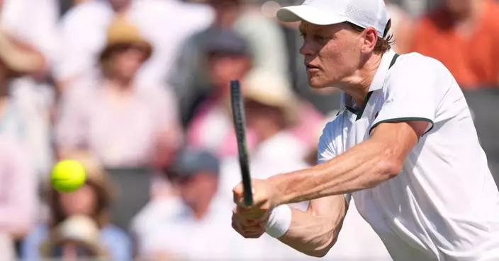 No. 1 Jannik Sinner has ramped up training ahead of Wimbledon title defense