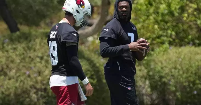 Quarterback Jacoby Brissett reports to Cardinals’ mandatory camp, though future remains unclear