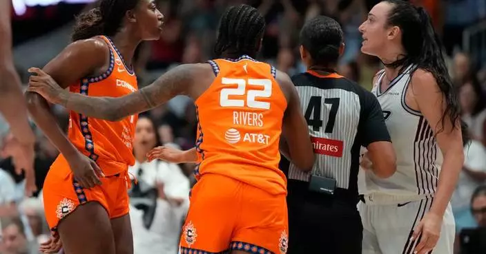 Sykes matches career high with 38 points, expansion Tempo outlast Sun 106-102 in OT