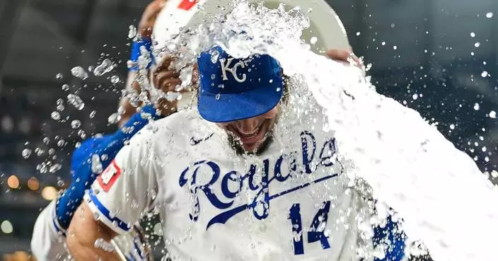 Jac Caglianone homers twice for the Royals in a 5-3 win over the Rangers
