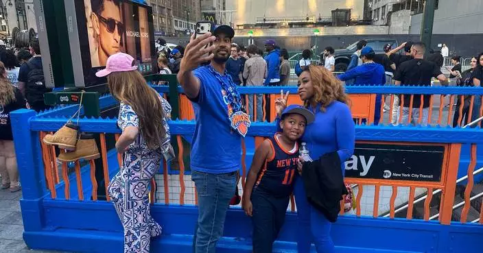 New York City is in a Knicks frenzy for its beloved team’s 1st NBA Finals in 27 years