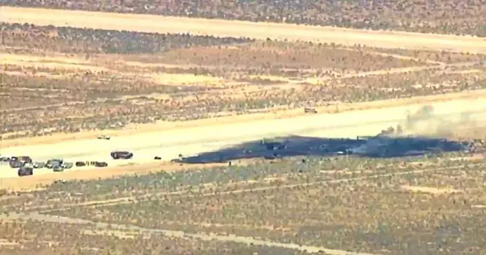 B-52 on test flight plunged at a rate of nearly a mile a minute before crashing, killing 8
