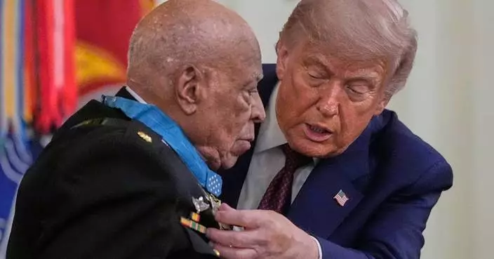 Trump presents the Medal of Honor to 3 veterans for heroism in Vietnam and Afghanistan