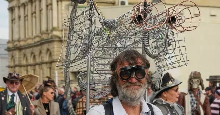 Steampunk festival creates an unlikely capital for Victorian style and sci-fi oddity in New Zealand