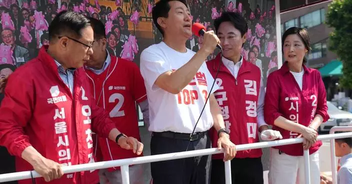 South Koreans vote in local elections seen as a gauge of support after President Lee’s first year