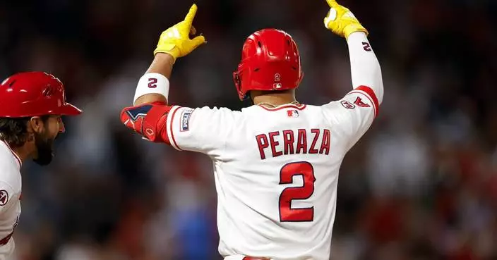 Guzman, Peraza and O'Hoppe deliver late in Angels' 5-2 win over Athletics