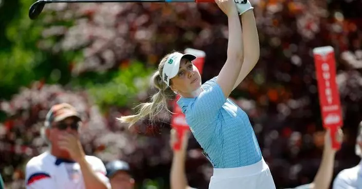 Nelly Korda and ‘Legally Blonde’ team 3 shots back of Dow Championship on LPGA