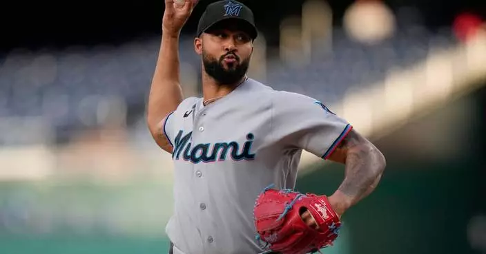 Alcantara rebounds on the mound and the Marlins snap their 5-game skid with a 7-3 win over the Nats