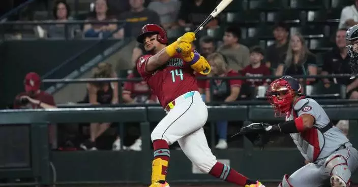 Gabriel Moreno hits 2-run homer, Diamondbacks avoid sweep with 5-1 win over Nationals