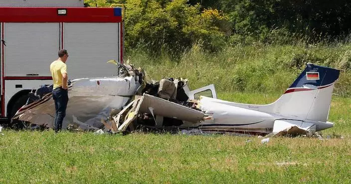 Small plane crash in Croatia leaves 4 people dead