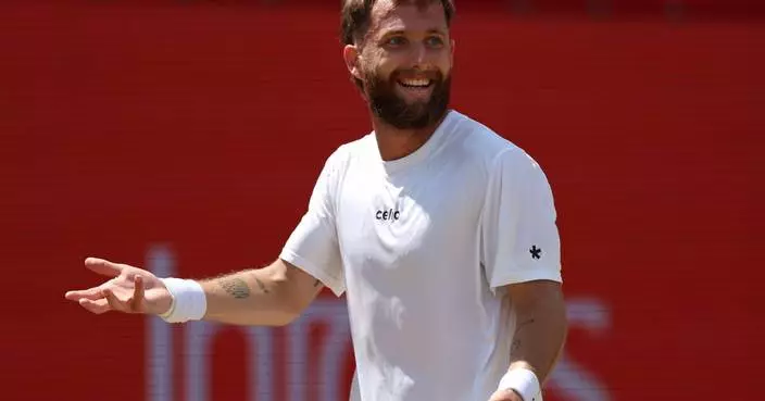 French tennis player Moutet fined $40,000 for expletives in interview at Queen’s Club