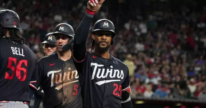 Buxton hits grand slam in Twins' 10-run 5th inning against Diamondbacks