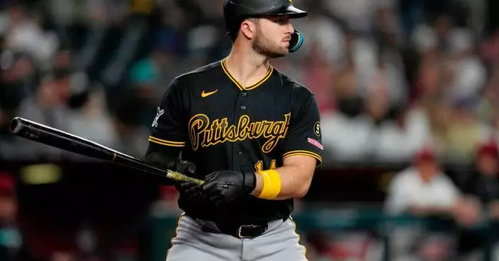 Braves acquire catcher Joey Bart from Pirates for pitcher Hunter Stratton